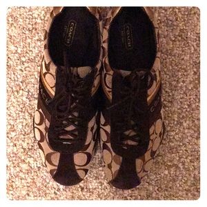 Coach Sneakers Jayme Sig/Suede USA 9.5M